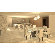 Mi Proyecto del curso: Diseño de interiores de principio a fin. Projekt z dziedziny  Architektura użytkownika Daniela Pimentel Mejía - 10.12.2020