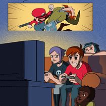 Mi Proyecto del curso: Ilustración digital con influencia manga . Komik proyek oleh Alvaro Zornoza Vergara - 12.10.2020