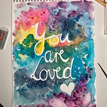 My project in Modern Watercolor Techniques course. Painting project by Zsofia Csire - 12.27.2020