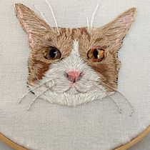 Meu projeto do curso: Needle painting para principiantes. Embroider project by Cinthya Necer - 12.10.2020