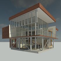 PROYECTO DEL CURSO DE REVIT. Projekt z dziedziny  Architektura użytkownika Luis Gabriel Moreta Ramírez - 16.12.2020