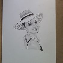Mi Proyecto del curso: Retrato realista con lápiz de grafito. Sketching, and Portrait Drawing project by Ana Dominguez - 12.11.2020