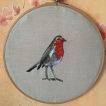 Mi Proyecto del curso: Pintar con hilo: técnicas de ilustración textil. Embroider project by Vekop - 12.11.2020