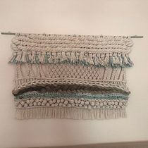 Mi Proyecto del curso: Introducción al macramé: creación de un tapiz decorativo Ein Projekt aus dem Bereich H und werk von Mariana Laura MONTES - 11.12.2020