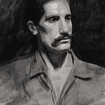 Mi Proyecto del curso: Retrato realista al carboncillo. Digital Illustration project by Wilber Rivera - 12.11.2020