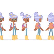 My project in Character Design for Animation with Photoshop course. 2D Animation, and Character Design project by Sara Casasco - 12.11.2020