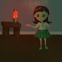 My light study project. Digital Illustration project by Elisabeth Doyon - 12.12.2020