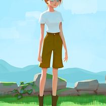 My project in Lighting Principles for Digital Painting course. Character Design, Color Theor, and Digital Painting project by arianna_robustelli - 12.12.2020