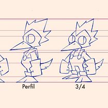 Mi Proyecto del curso: Diseño de personajes para marcas en Procreate "Picky, el Pájaro Carpintero". Woodworking, Concept Art, Character Design, and Traditional illustration project by Jorch De Castro - 12.12.2020