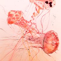 Mein Kursprojekt: Moderne Aquarelltechniken. Un progetto di Pittura ad acquerello di Janine - 12.12.2020