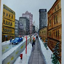 My project in Urban Landscapes in Watercolor course . % Sandra Thyssen tarafından hazırlanan Sulubo, Ve a Resim projesi - 12.29.2020