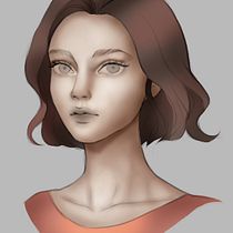 Mi Proyecto del curso: Retratos digitales de fantasía con Photoshop. Digital Drawing project by francisco aguilera saldaña - 12.20.2020