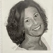 Mi Proyecto del curso: Retrato realista con lápiz de grafito. Pencil Drawing, and Portrait Drawing project by Kilian Díaz Medina - 12.17.2020