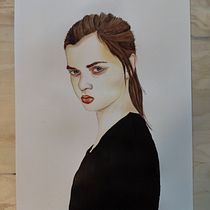 First try :) Can't wait to try more . Watercolor Painting project by koldova.mi - 12.13.2020