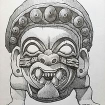 Mi Proyecto del curso: Ilustración con entramados en blanco y negro. Un proyecto de Ilustración tradicional de Emerson Mena - 13.12.2020