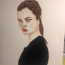 Second try - and it´s so much better. I´m proud. Watercolor Painting project by Anita - 12.13.2020