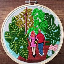 Mi Proyecto del curso: Introducción al bordado botánico. Un projet de Broderie de marcela_marcos3 - 02.01.2021