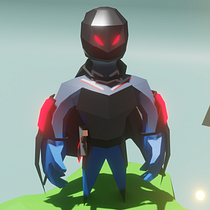 Mi Proyecto del curso: Modelado de personajes low poly para videojuegos  Ein Projekt aus dem Bereich 3D, 3-D-Animation, 3-D-Design und Videospiele von Nicolás Bergesio - 14.12.2020