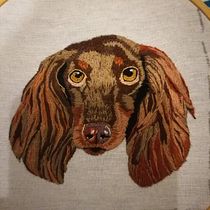 Mi Proyecto del curso: Needle painting para principiantes. Embroider project by cynthia_avelar9 - 12.15.2020