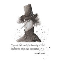 The Mad Hatter - Meu projeto do curso: Ilustração em nanquim com influência japonesa. Artistic Drawing, Character Design & Ink Illustration project by Ricardo Lavoura - 12.15.2020