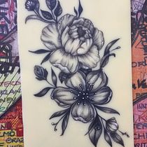 Mi Proyecto del curso: Tatuaje botánico con puntillismo. Creativit project by armincardeval - 12.15.2020