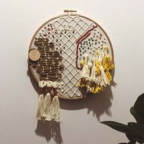 My project in Embroidered Tapestry Creation course. Un projet de Broderie de zuzameduza - 15.12.2020