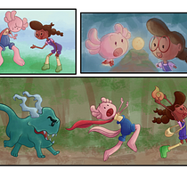 Meu projeto do curso: Design de personagens para animação com Photoshop. Drawing, Digital Drawing, Character Design, and Digital Illustration project by Gabrielly Luiz dos Santos - 12.16.2020