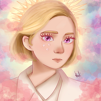 Mi Proyecto del curso: Retratos digitales de fantasía con Photoshop. Ilustração tradicional projeto de Constanza Ainsa Roa - 16.12.2020