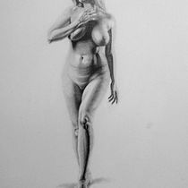 Mi Proyecto del curso: Dibujo realista de la figura humana. Desenho, Desenho a lápis, Desenho anatômico, Desenho artístico, e Desenho realista projeto de Jorge ivan Cedillo arenas - 16.12.2020