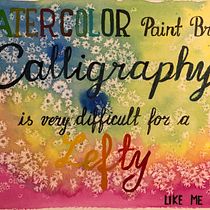 Caligrafía con pinceles de agua para principiantes. Un progetto di Calligrafia e Illustrazione tradizionale di Regina von Reitzenstein - 16.12.2020