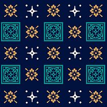 DISEÑOS DE PATTERNS INSPIRADOS EN AZULEJOS PORTUGUESES. Creativit, Design, Interior Design, Fashion Design, and Photo Retouching project by camaramj - 12.20.2020