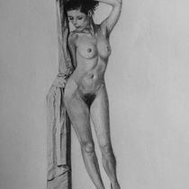 primer dibujo figura humana. Pencil Drawing, and Realistic Drawing project by GABRIEL - 12.17.2020