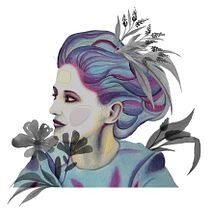 Meu projeto do curso: Retrato ilustrado em aquarela. Projekt z dziedziny Malowanie akwarelą użytkownika JULIANA PEGLOW HEIN - 17.12.2020