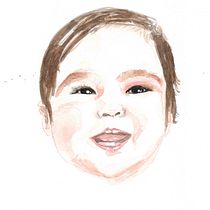 Mi Proyecto del curso: Retrato en acuarela a partir de una fotografía. Fine Arts project by carolinasuarezperez - 12.17.2020