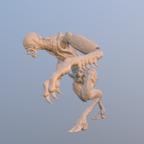 Mi Proyecto del curso: Modelado en ZBrush: del concept art a la criatura final. 3D, Sculpture, and 3D Modeling project by matias yackevicius - 12.17.2020
