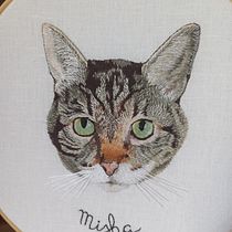 Mi Proyecto del curso: Needle painting para principiantes. Embroider project by Ana Andreu - 12.17.2020