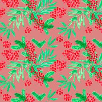 Mi Proyecto del curso: Estampado Navideño. Watercolor Painting project by Anita De La Rosa - 12.17.2020