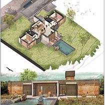 Meu projeto do curso: Ilustração digital de projetos arquitetônicos. 3D, Architecture, Digital Architecture, Architectural Illustration, and ArchVIZ project by Sandro Leite - 12.17.2020