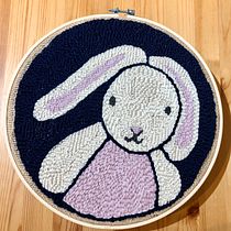 My project in Punch Needle XL Embroidery course. Bordado projeto de esztersapi - 31.12.2020