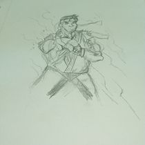 Meu projeto do curso: Ilustração para quadrinhos: a anatomia de um super-herói. Comic projeto de nathanbdsga - 26.12.2020