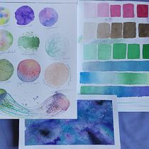 Mi Proyecto del curso: Técnicas modernas de acuarela. Traditional illustration, and Painting project by Jeannette Friedli - 12.29.2020