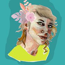 Mein Kursprojekt: Illustriertes Porträt mit Aquarell. Projekt z dziedziny Malowanie akwarelą, R, sunek ołówkiem, Projektowanie c i frowe użytkownika Nathalie - 18.12.2020