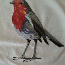 Mi Proyectodel curso: Pintar con hilo: técnicas de ilustración textil. Embroider project by Yami - 12.20.2020