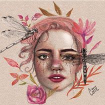 Mi Proyecto del curso: Retrato ilustrado en acuarela. Projekt z dziedziny R, sunek c, frow i Malowanie akwarelą użytkownika mplg1005 - 19.12.2020