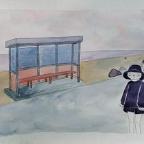 Mi Proyecto del curso: Ilustración en acuarela con influencia japonesa. Un progetto di Illustrazione tradizionale di Eliza Hernández - 20.12.2020