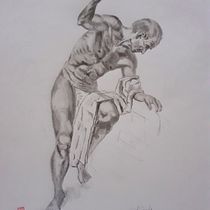 Mi Proyecto del curso: Estudio de Anatomía. Figure Drawing project by cjsancha - 12.19.2020