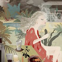 Mi Proyecto del curso: Ilustración creativa: composición y color. Een project van  Creativiteit, Digitale tekening y Traditionele illustratie van Carmen Gorosito - 19.12.2020