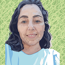 Retrato de Mujer. Fine Arts, Drawing, Digital Design, Traditional illustration, Digital Illustration, Vector Illustration & Instagram project by Ignacio Ortiz Martinez - 12.19.2020