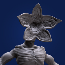 Mi Proyecto del curso: Modelado en ZBrush: del concept art a la criatura final DEMOGORGON. 3D project by Xavi Er - 12.20.2020