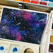 My project in Modern Watercolor Techniques course. Watercolor Painting project by gellequiambao - 12.22.2020